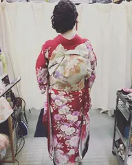お持ち込み振袖着付け＆ ヘアセット【早朝深夜料金あり】