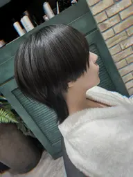 縮毛矯正 + 後処理トリートメント