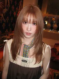 カット+ブリーチなしケアダブルカラー