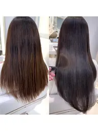 【毎朝の手入れが楽に✨】全体カット🇰🇷➕🫧地毛風縮毛矯正🫧➕ AYUNCHE 1stepトリートメント‎🤍