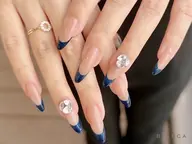 【オフ無し】ハンド✋️👑王道フレンチネイル👑【パラジェル変更可能/川越】