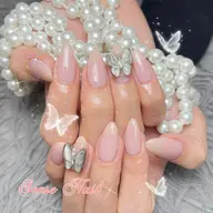 人気NO.2🦀️🦀️チップ長さだし+持ち込みデザイン(デザイン、パーツ2本まで)8980