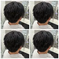 メンズカット➕カラー🩵