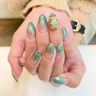 《初回オフ無料》💎ラメグラデーション💎バイカラーも🆗《自店付替オフ無料》