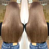 🩵本場スキルで新宿初上陸🩵ワンカラー＋【ミディアム向け】韓国エクステ(毛質持ち9​〜​12ヶ月)80本​〜​🌈✨