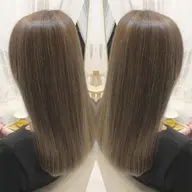 【前髪】カット＋前髪モロッカン縮毛矯正＋オージュアトリートメント ￥14300