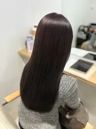 【1番人気メニュー☝🏻💞】カット潤いカラー👧カラーしながらトリートメントケアができるメニュー🫧✨