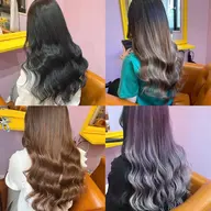 シールエクステ80枚+【地毛の長さを変えず/エクステを馴染ませ】カット¥15000