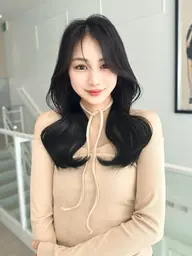 人気No.3❗️カット+プレミアム髪質改善トリートメント⛄【Aujuaトリートメント】＋ブリーチ無しの透明感カラー✨