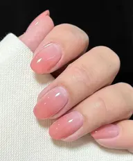 ハンドネイル　グラデーション　オフなし