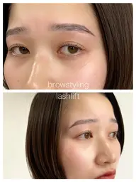 《骨格診断》似合わせ眉毛スタイリング60分🪄wax脱毛/カット/間引き/メイク仕上げ