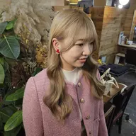 艶感ダブルカラー+3stepトリートメント+カット