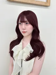 カット＋暖色カラー🍒
