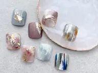 親指1本アート ❣️【平日限定クーポン🌟フットネイル】- 親指デザイン持ち込みOK！お得クーポン💐(オフ込み)