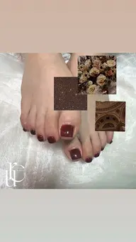 フットネイルワンカラー(オフ込み)