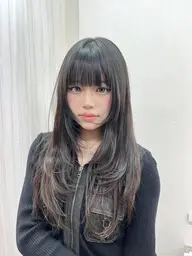 【⚠️詳細要確認】レイヤーカットモデル🐈‍⬛🎀+シャンプーブロー付き‪ෆ‪.*･ﾟ