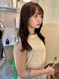 🩵ご新規様人気メニュー🩵似合わせカット＋髪質改善ケアカラー＋超音波3stepトリートメント