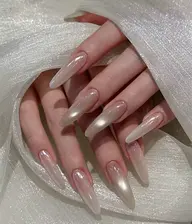 【チップ長さだし】ワンカラーorマグネットorラメグラ💅(練習メニュー)