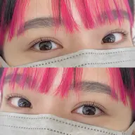 【韓国風🇰🇷】ぱっちり束感まつげパーマ➰💙