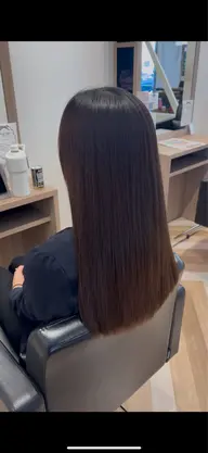 《技術向上・口コミご協力いただける方残り2人限定メニュー✨》女性人気🥈艶ワンカラー＋Aujua超音波トリートメント✨