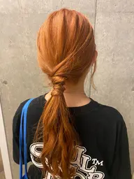 ダメージレスケアブリーチを使ったダブルカラー👩🏼🤍