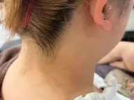 うなじシェービング