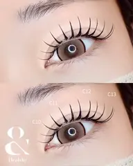 限定‼️最新&Healthyアンドヘルシー!フラットラッシュ80〜100本×パーマ✨¥7600(カラー¥550)