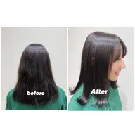 🏫ミニモ学割🏫髪質改善ストレート➕カット