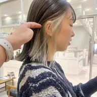 イヤリングカラー【ブリーチ込み】🎨𓂃𓈒𓏸︎︎︎︎