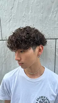 [流行りのプードルパーマ］カット➕プードルパーマ🐶🔥#プードルパーマ#波巻きプードル#スパイラルパーマ