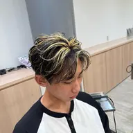 【ミニモ学割】メンズカット➕ハイライト