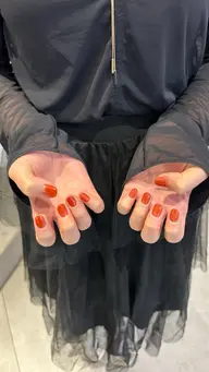💅オフなしワンカラーネイル💅パーツも可能です✨️