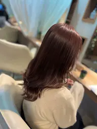 🫧ミニモ限定🫧カット＋艶カラー+髪質改善トリートメント　¥11550→¥8800