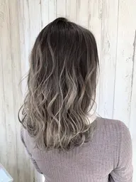 🎟️外国人風3Dハイライトカラー&高保湿トリートメント