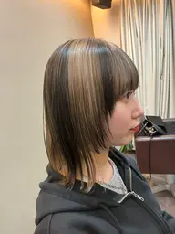 🟡ブリーチ➕カラー シャンプー＆ブロー込み