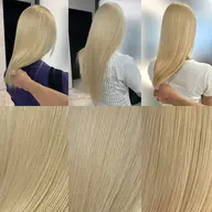 【隠れイチオシ❗️ブリーチ回数無制限❗️】カット×ダメージ最小限エフェクトブリーチ×カラー×3stepトリートメント