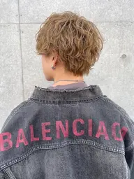 🔴【メンズミニモ限定】ブリーチありorなしダブルカラー