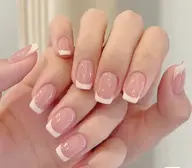 [クリアベース🫧🫧🫧]フレンチネイル🎀定番デザイン🎀パラジェルも変更🉑