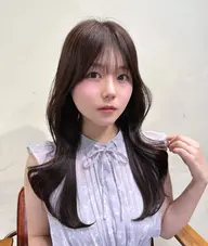 ✨【前髪カット+透明感カラー+トリートメント】✨
