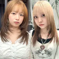✨人気No2✨〈さりげなく個性を出したい方〉レイヤーカット+デザインカラー+内部補修トリートメント