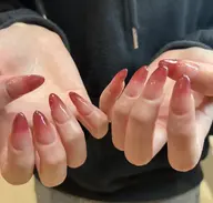 【Jr.ネイリストクーポン】カラーグラデーションネイルモデル💅✨(オフ込み)¥3850