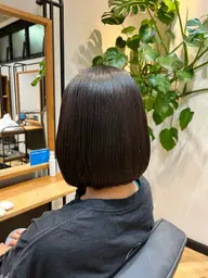 .* 🌟人気メニュー🌟.*【学生限定】縮毛矯正（ストレートパーマ）＋マルチケアトリートメント　⚫︎平日19:30~