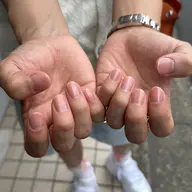 メンズにも大人気！オフなし⚫︎ネイルケア