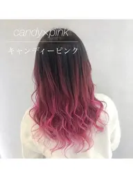 【⚡️土日祝限定⚡️】グラデーションカラー(1ブリーチ)+トリートメント ※追加ブリーチ+¥1,100