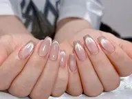 ワンホンネイルマグネットフレンチ