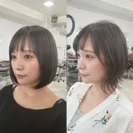 【特別クーポン☆】透明感カラー+うるつや3stepトリートメント+前髪カット