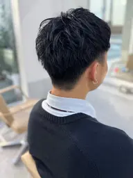 メンズ刈り上げモデル