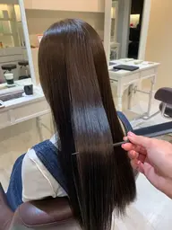🌷【モデル】ストレート➕ツヤ髪トリートメント🌷