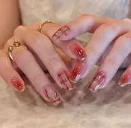 Newopen限定 新規ソフトオフ無料 持ち込みデザイン★自爪10本アート+パーツやり放題