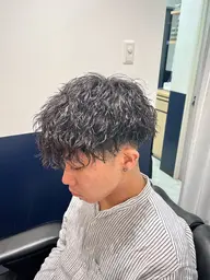 2回目以降💈メンズカット+シャンプー+シェービング+眉カット💈